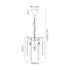 Kuna Pendant Round 4 Light